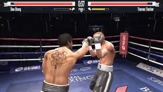 Боксер играет в Real Boxing 1 часть / Boxer plays Real Boxing Part 1
