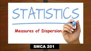 Measures of dispersion #statistics #dispersion #education #bscagriculture #measuresofdispersion