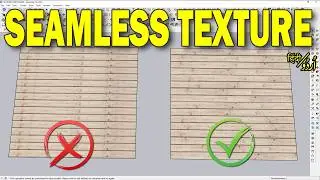 Best Way to Create Seamless Textures in SketchUp