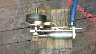Homemade steam engine