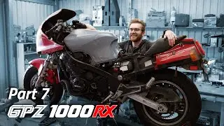 Resurrecting a 1986 GPZ1000RX - Part 7