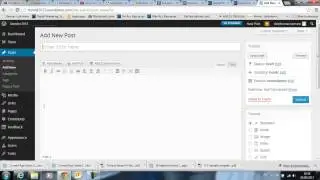 Wordpress.com Menus Submenus, Pages, Post Categories