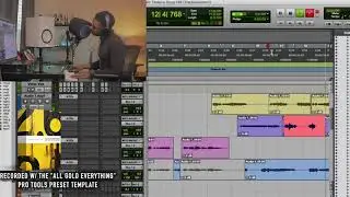 How to Record Rnb Vocals | All Gold Everything Pro tools Preset Template | Hook by Fedarro