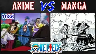 Anime VS Manga | ワンピース - One Piece Episode 1086