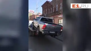 Пытается уехать от МЕНТОВ