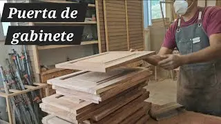 PUERTA para GABINETE de cocina 😃 woodworking