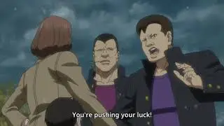 Harasaki Nozomi confront delinquents for tormenting a child - Shenmue the Animation