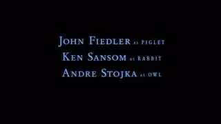 The Simpsons Theater Pooh's Grand Adventure The Search for Christopher Robin End Credits
