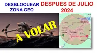 Cómo desbloquear zonas GEO en tu dron - DJI Flysafe | Después Julio 2024