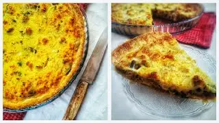 HOW TO MAKE A PIE RECIPE: CHICKEN AND GREEN ONIONS PIE || EASY RECIPE IDEA TO MAKE AT HOME