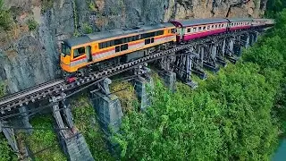 Death Railway ▪ Bridge over River Kwai ▪ Siam / Thai - Burmese Railway ▪ mia more 🍀