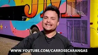Pegando ônibus com JM no Carros e Carangas