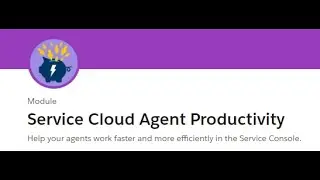 Service Cloud Agent Productivity || Set Up Service Console Productivity Tools #64 
