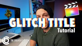 GLITCH TITLE Tutorial in Final Cut Pro without Plugins!