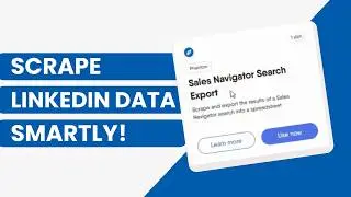 Scrape LinkedIn Leads | Phantombuster LinkedIn Tutorial