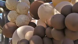 A Weird Cluster of CHOCOLATE BALLOONS
