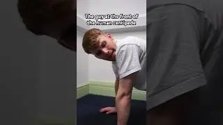 The guy at the front of the human centipede