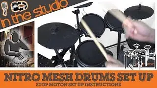 Alesis Nitro Mesh Stop Motion Set Up Instructions
