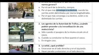 Spanish driving test in Urdu.carnet de conducir permiso B part 2