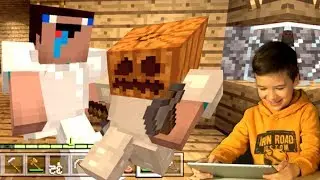 SECRET BUNKER in MINECRAFT PE - Survival #11 Let's Play by KokaPlay