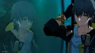 Caelus and the Mirror cutscene. Honkai Star Rail