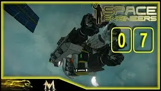 Space Engineers Survival - Episode 7 - Building a Bigger, Better, Badder Mining Ship Part 3 - Done!