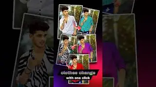how to change shirt in one click || shirt ka colour change kaise kare 😱 || 