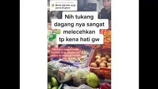 viral ukhti cantik dilecehkan dengan kata TEMPEK oleh Pedagang 😱