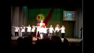 Закулисье - 10, финал. Выступление команды школы №25 