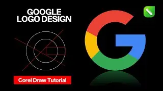 Google Logo design in Corel Draw 2021 | Hevlendordesigns 