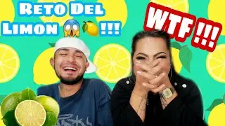 Reto del limon ,en pareja |Todo sale mal 😳😍🤮 #Lemonchallenge