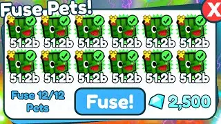 I FUSED 12 NEW *HIPPOMELON* and THIS HAPPENS...🤯 April Fools Update in Pet Simulator X
