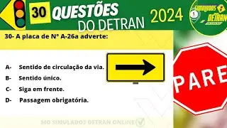COMO PASSAR NA PROVA TEÓRICA DO DETRAN 2024, 