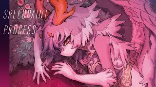 Speedpaint • New Year || GIVEAWAY And @GAOMON  Drawing Contest