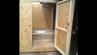 Туалет+кладовка, на дачном участке!!!