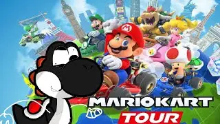 Mario kart tour/ carreritas locas por aquí y haya