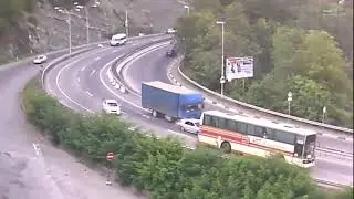 аварии грузовиков 2018 грузовики фуры дальнобойщики без тормозов