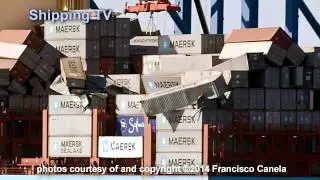 World record? 520 containers overboard from Svendborg Maersk