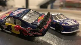 NASCAR Stop Motion | Hard Crash Test