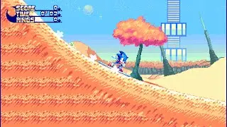 Sonic And The Moon Facility OST: Powdery Plains zone act 1