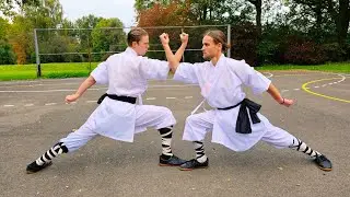 Duilian: Shaolin Xiao Pao Quan 少林小炮拳对练 He Yong Gan Martial Arts