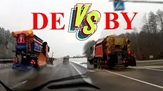 Снегоуборочная техника в BY (Беларусь) против DE (Германия). ТИЗЕР.