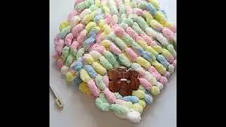 Bufanda de pompon #bufanda #bufandadepompon #loquehacemayita