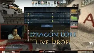 CS:GO AWP Dragon Lore Live Drop (MW)