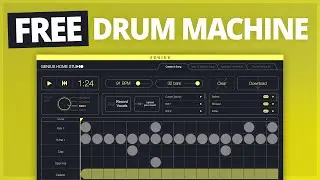 Genius Home Studio - FREE Online Drum Sequencer ( 15 Samples )