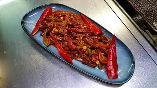 Meksika Soslu Dana Eti 🥩🔥Böyle Bir Acı Yok 🥩🔥 Beef with Mexican Sauce #yemektarifleri #recipe