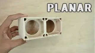 How to make a mini speaker box: A Planar Model Like the Real Thing!