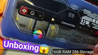 RED MAGIC 6s pro Unboxing 16GB Ram 888+ snapdragon 256 storage from noon.com