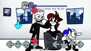 Friday Night Funkin - Rage Fuckin' - VS. TROLLFACE - Trollin (composed by Faaaaaaku) (FC)