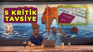 Schengen Vizesine Başvuracaklara 5 ÖNERİ!
